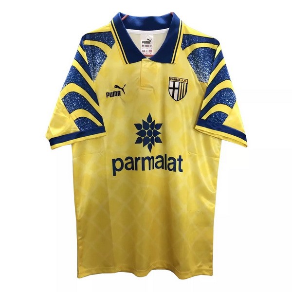 Maillot Football Parma Third Retro 1995 1997 Jaune
